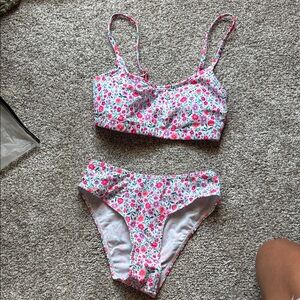 Floral Kids Swim Set